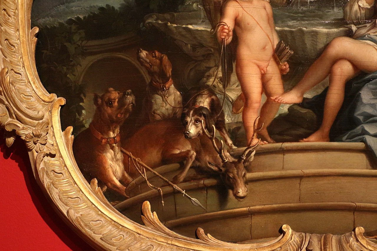 Il riposo di Diana - dettaglio, Fondazione Cavallini Sgarbi